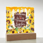 Almost Sold Out -Thank You for beeing an Amazing Teacher - Acrylic Plaque with Stand