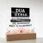 [Almost Sold Out] Dua Heals Acrylic Plaque