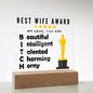 [Almost Sold Out] Best Wife Award - Acrylic Plaque with Stand