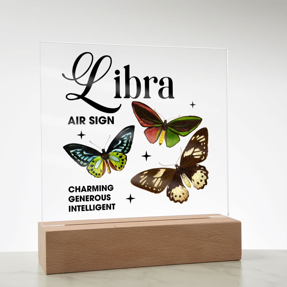 Almost Sold Out - Libra - Zodiac  Acrylic Plaque