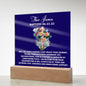 [Almost Sold Out] Personalized Baptism Acrylic Plaque From Grandmother