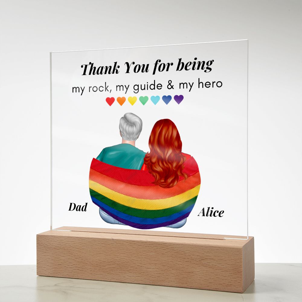 [Almost Sold Out] Personalized Father's Day - My Rock, My Guide, My Hero