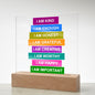 Almost Sold Out - Daily Affirmations - Acrylic Plaque with Stand