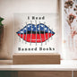 [Almost Sold Out] I Read Banned Books - Acrylic Square Plaque