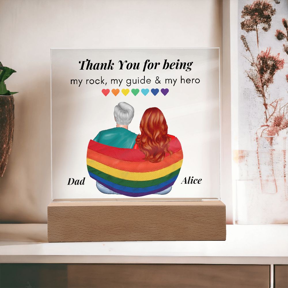 [Almost Sold Out] Personalized Father's Day - My Rock, My Guide, My Hero