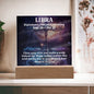 [Almost Sold Out] Libra Acrylic Square Plaque