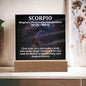 [Almost Sold Out] Scorpio Acrylic Square Plaque