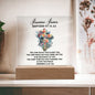 [Almost Sold Out] Personalized Baptism Acrylic Plaque For Loved Ones