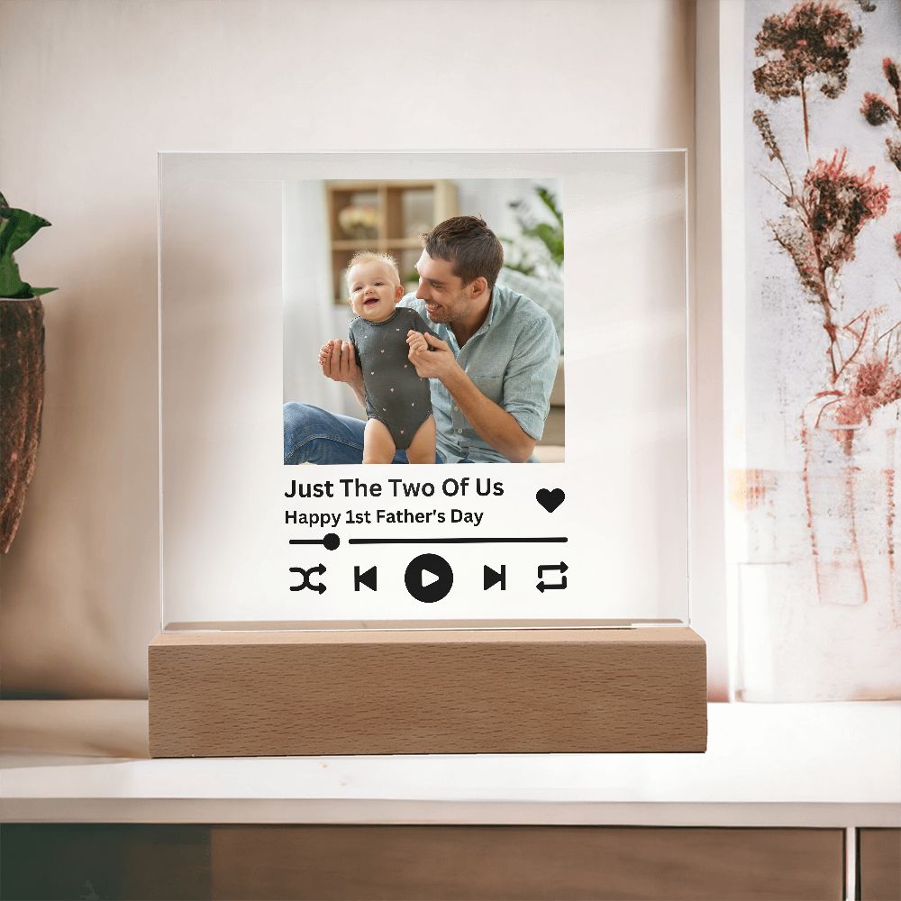 [Almost Sold Out] Personalized 1st Father's Day Acrylic Plaque