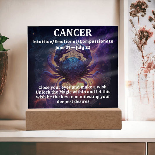 [Almost Sold Out] Cancer Acrylic Square Plaque