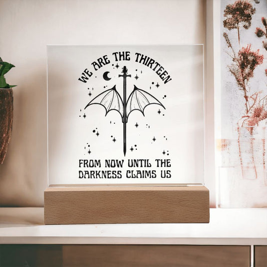 [Almost Sold Out] We Are The Thirteen Sword Gift - Acrylic Square Plaque