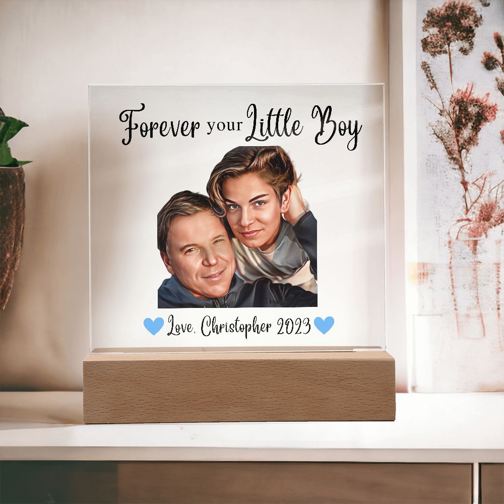 [Almost Sold Out] Forever Your Little Boy - Personalized Acrylic Plaque