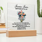 [Almost Sold Out] Personalized Baptism Acrylic Plaque For Loved Ones