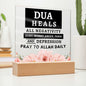 [Almost Sold Out] Dua Heals Acrylic Plaque