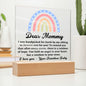 [Almost Sold Out] Dear Mommy Acrylic Plaque