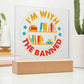 [Almost Sold Out] I'm With The Banned Acrylic Plaque