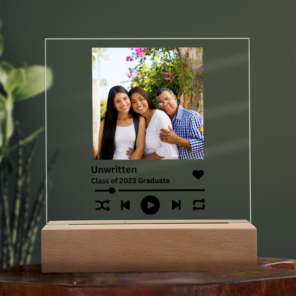 [Almost Sold Out] Personalized Class of 2023 Music Acrylic Plaque