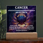 [Almost Sold Out] Cancer Acrylic Square Plaque
