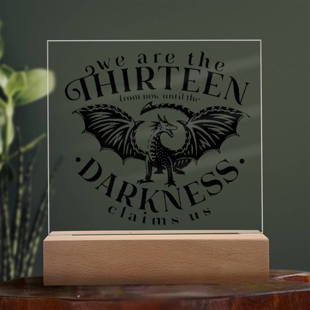 [Almost Sold Out] We Are The Thirteen - Acrylic Plaque