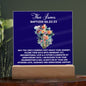 [Almost Sold Out] Personalized Baptism Acrylic Plaque From Grandmother