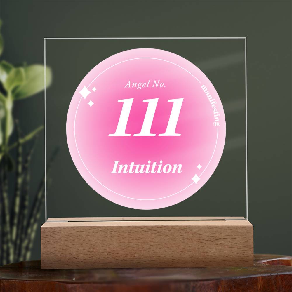 [Almost Sold Out] Personalized Angel Numbers Acrylic Plaque