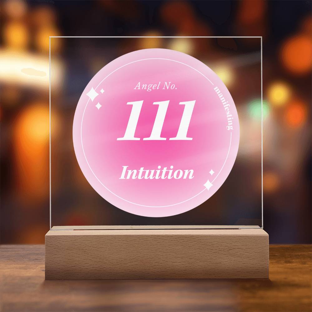 [Almost Sold Out] Personalized Angel Numbers Acrylic Plaque