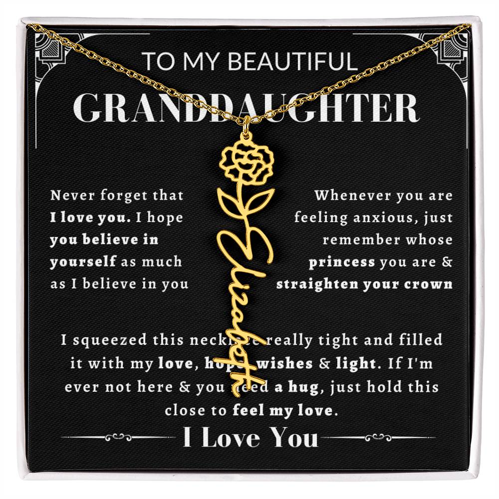 [ALMOST SOLD OUT] To My Beautiful Granddaughter