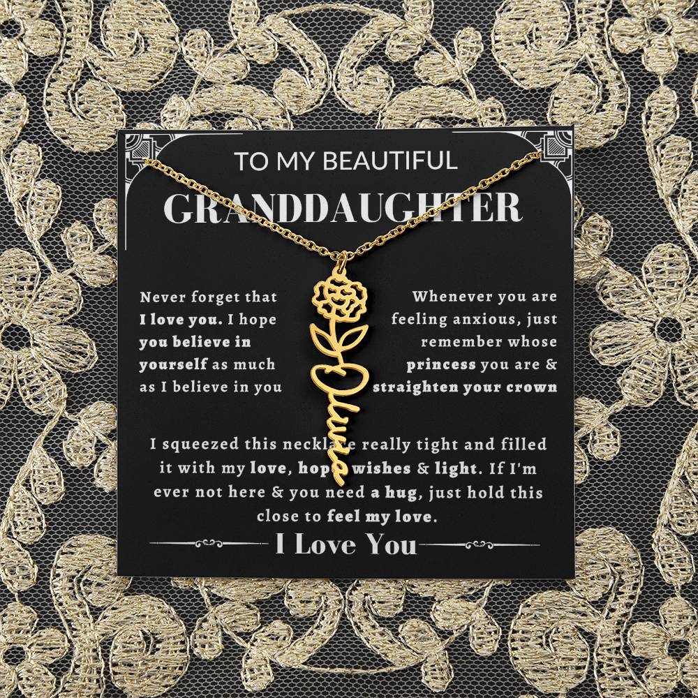 [ALMOST SOLD OUT] To My Beautiful Granddaughter