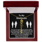 To My Soulmate - Love, Your Husband Flower Name Necklace