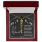 [Almost Sold Out] I thank Allah For Bringing You Into My Life Eid Mubarak Black and White Lanterns Flower Name Necklace