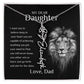 Personalized Name Necklace With Birth Flower for Daughter