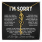 [Almost Sold Out] I'm Sorry Flower Name Necklace