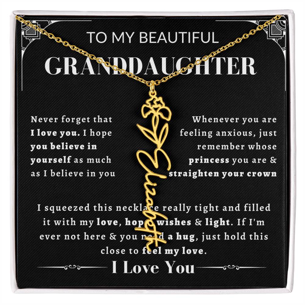 [ALMOST SOLD OUT] To My Beautiful Granddaughter