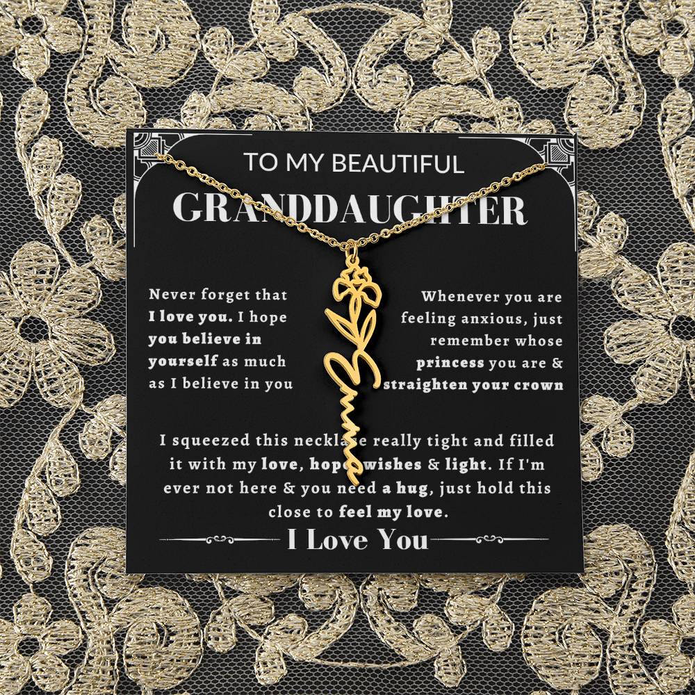 [ALMOST SOLD OUT] To My Beautiful Granddaughter