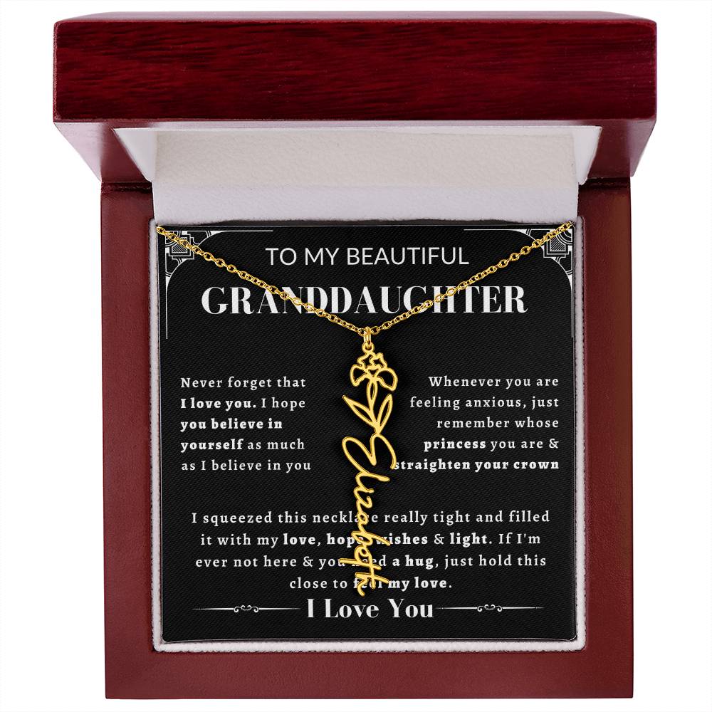 [ALMOST SOLD OUT] To My Beautiful Granddaughter