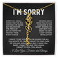 [Almost Sold Out] I'm Sorry Flower Name Necklace