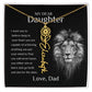Personalized Name Necklace With Birth Flower for Daughter