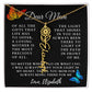 [Almost Sold Out] Butterflies Dear Mom Flower Name Necklace
