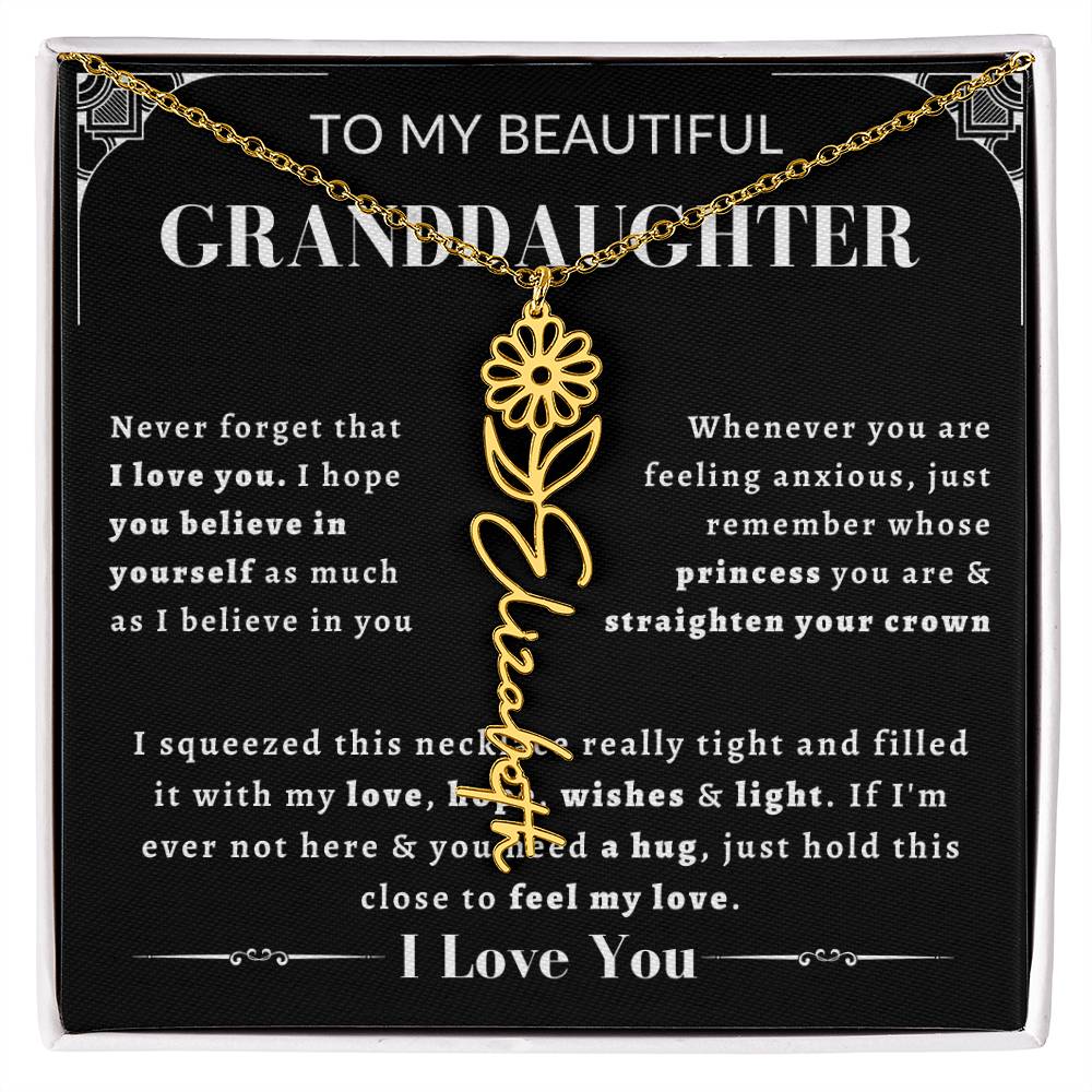[ALMOST SOLD OUT] To My Beautiful Granddaughter