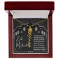 [Almost Sold Out] I thank Allah For Bringing You Into My Life Eid Mubarak Black and White Lanterns Flower Name Necklace