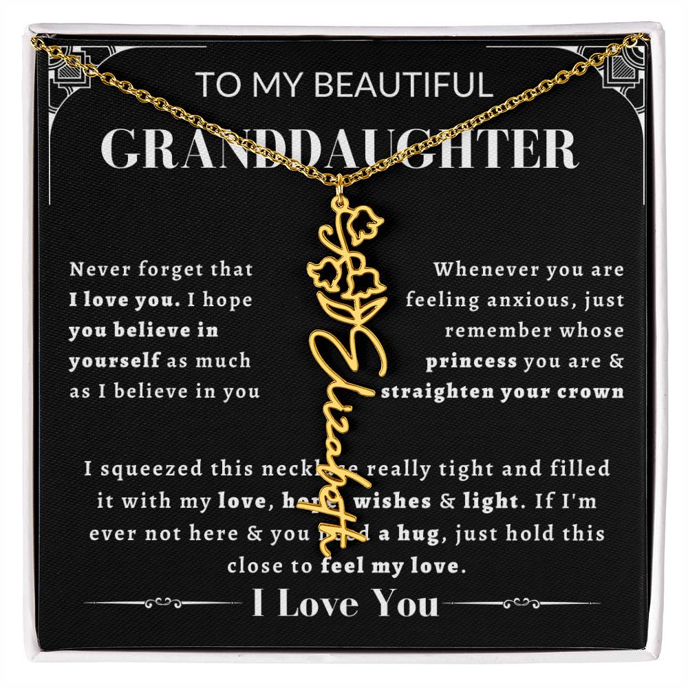 [ALMOST SOLD OUT] To My Beautiful Granddaughter
