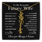 [Almost Sold Out] To My Future Wife Flower Name Necklace