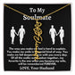 [ALMOST SOLD OUT] To My Soulmate - Love, Your Husband Flower Name Necklace