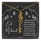 [Almost Sold Out] I thank Allah For Bringing You Into My Life Eid Mubarak Black and White Lanterns Flower Name Necklace