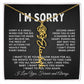 [Almost Sold Out] I'm Sorry Flower Name Necklace