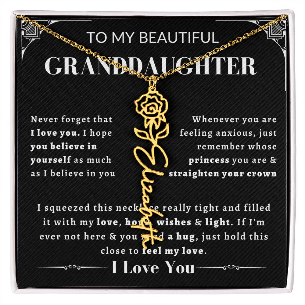 [ALMOST SOLD OUT] To My Beautiful Granddaughter
