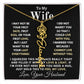 [Almost Sold Out] To My Wife Flower Name Necklace