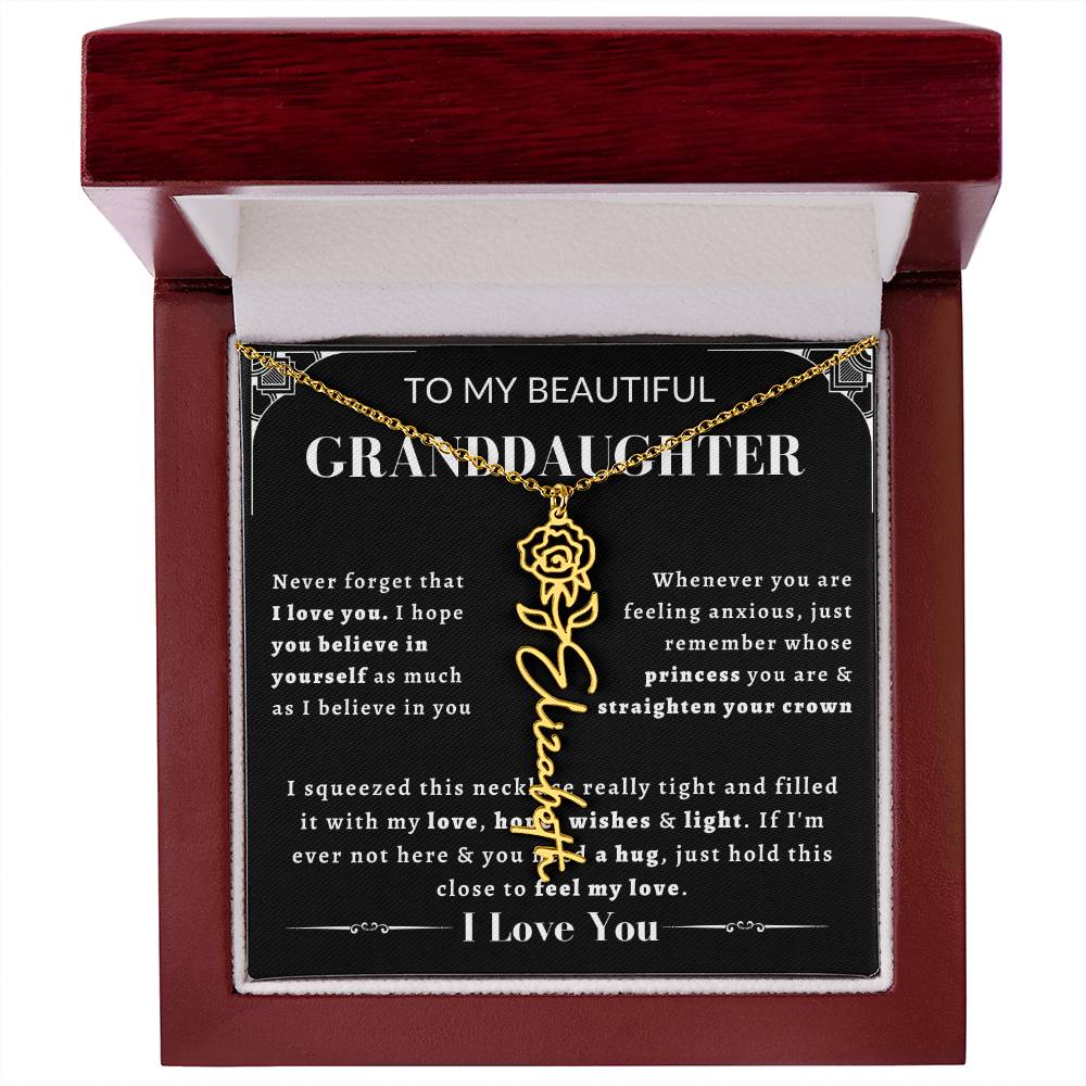 [ALMOST SOLD OUT] To My Beautiful Granddaughter