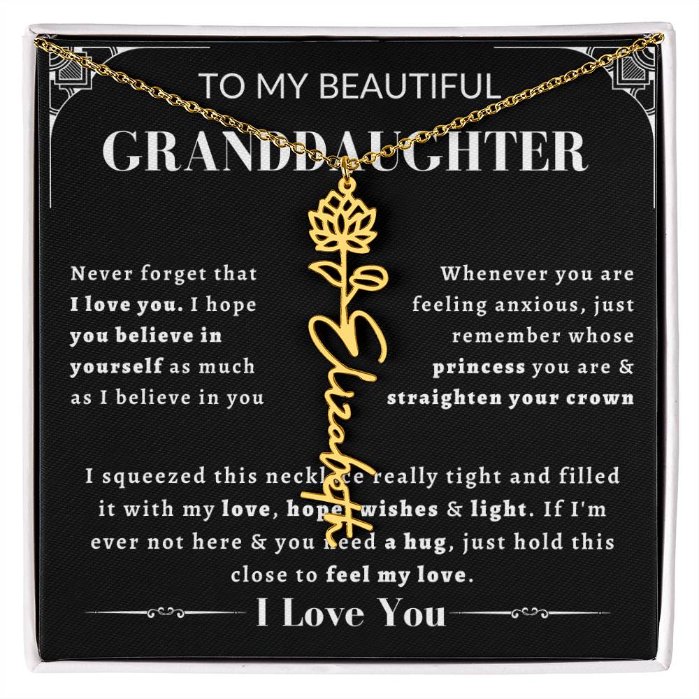 [ALMOST SOLD OUT] To My Beautiful Granddaughter