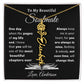 [ALMOST SOLD OUT] To My Beautiful Soulmate Chapters Flower Name Necklace